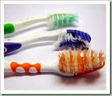 old toothbrushes