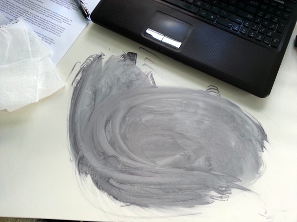 Crying over spilled ink