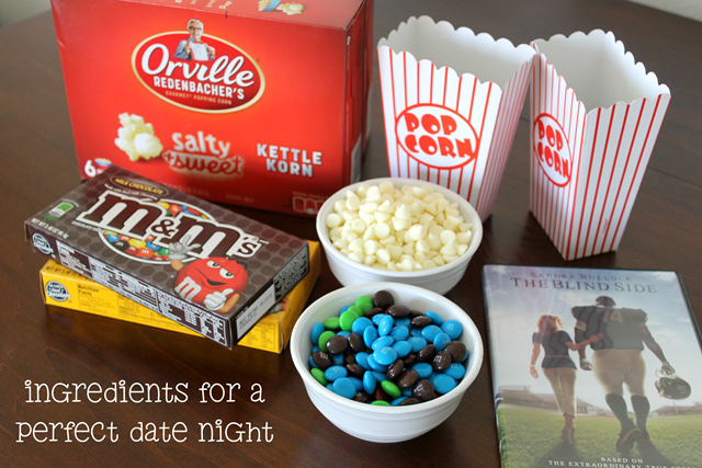 ingredients for a perfect date night