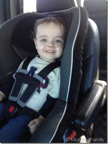 Sam O'Neal, 2 years old. Shones syndrome (variant of hlhs), post bi-ventricular repair