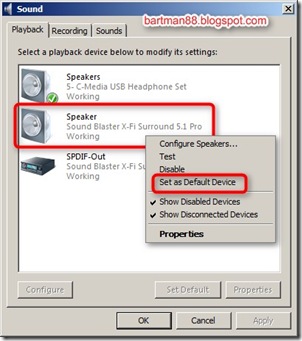 Sound Blaster X-Fi Pro Surround 5.1 Pro USB running on Windows Server 2008 - Sound
