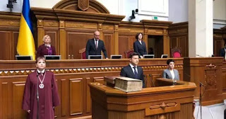 Bài phát biểu đầu tiên của tổng thống Ukraina Zelensky – những điểm nhấn Bài phát biểu đầu tiên của tổng thống Ukraina Zelensky – những điểm nhấn