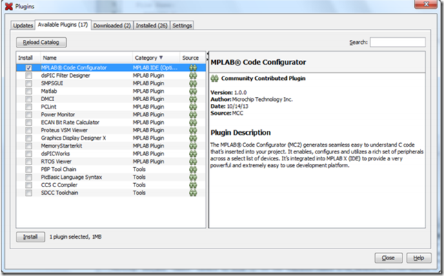 MPLAB® Code Configurator (MC2)