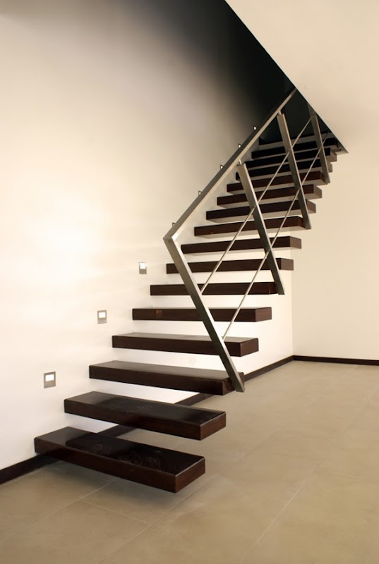 escaleras-de-diseño-casa-moderna-lf-itara-arquitectos escaleras-de-diseño-casa-moderna-lf-itara-arquitectos