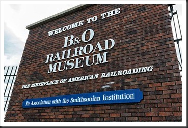 Entrance to the B&O Railroad Museum
