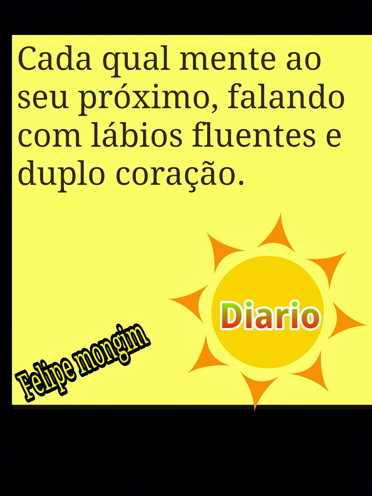 Diario Felipe Mongim