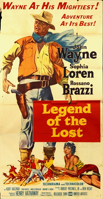 postere vechi - John Wayne-Sophia Loren
