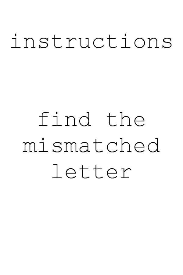 The Impossible Letter Game - Android Apps on Google Play