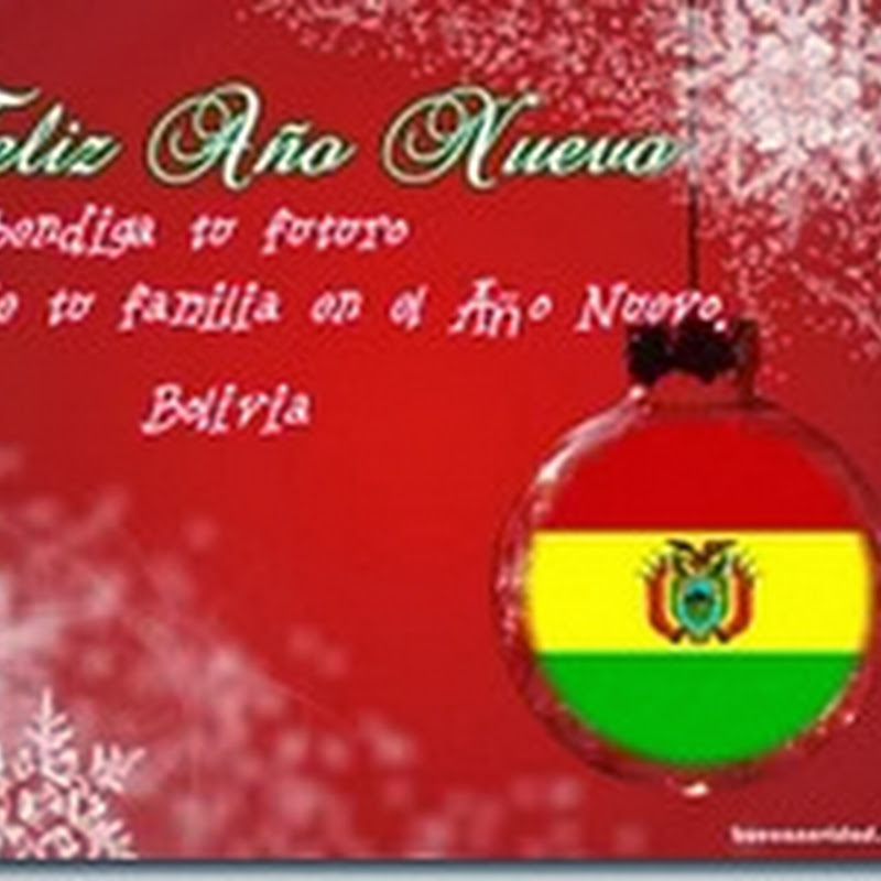 Feliz año nuevo Bolivia con Bola
