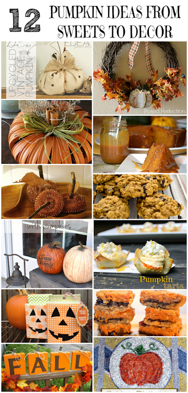 12 Pumpkin Ideas from Sweets to Decor