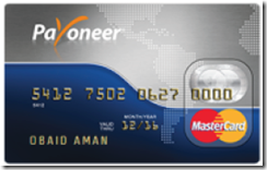 Payoneer card