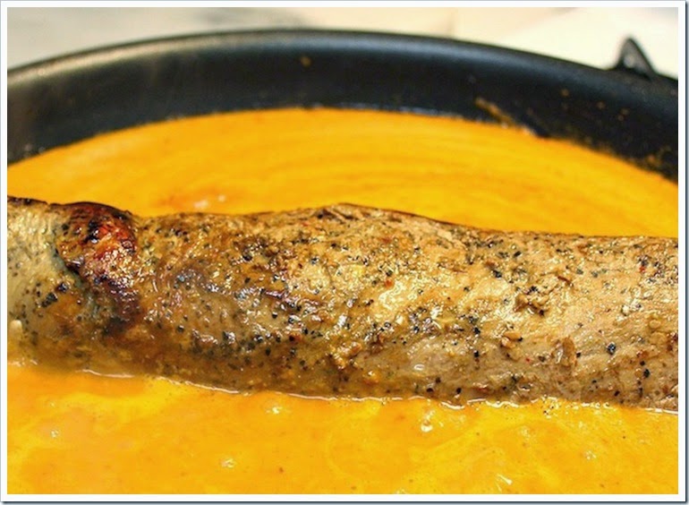 Pork Tenderloin in Peanut Sauce │Mexican Recipes