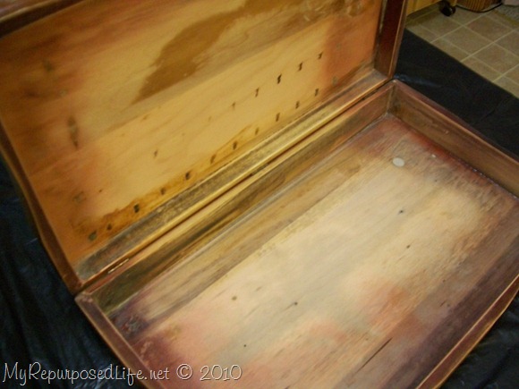 Wooden Silverware Box Makeover - My Repurposed Life®