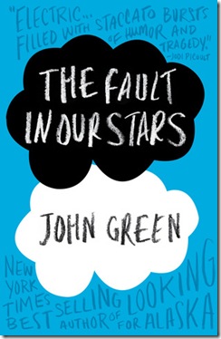 book cover of The Fault in Our Stars by John Green