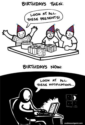 Cómo se celebran los cumpleaños hoy