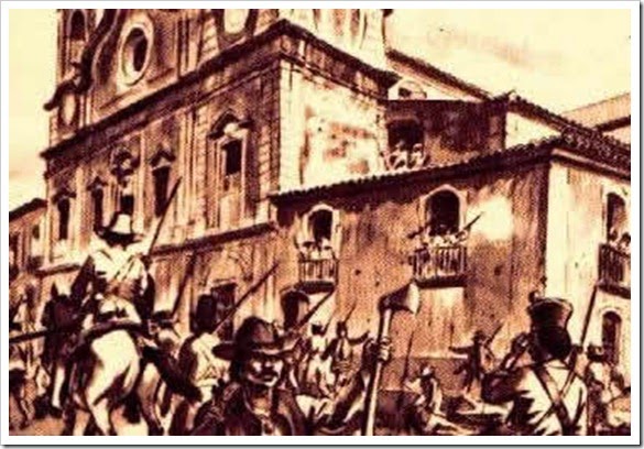 Belém durante la Cabanagem, anno 1835