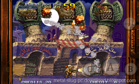 Free Download [Android] Metal Slug X v1.0 Android APK Games (English)