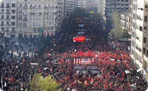 protestas España1