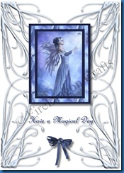 Spellbound Fairy1 Birthday card front CW