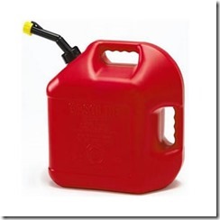 gasoline-tank red