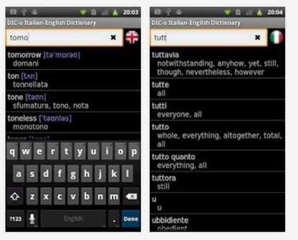 Vocabolario-italiano-inglese-android