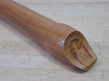 c0 A wooden recorder 