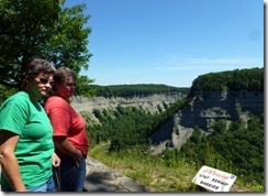 Pam and Gin at Letchworth State Park NY
