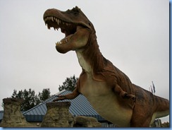 1770 Alberta corner Hwy 4 South & Hwy 501 East - Milk River Visitor Centre - 36-foot tall tyrannosaurus-rex