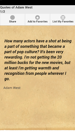 Quotes of Adam West