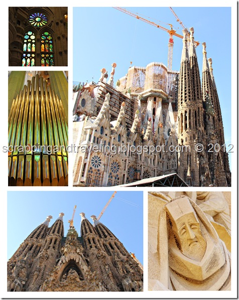 Sagrada Familia Collage