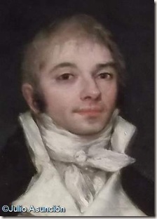 Retrato del Marqués de San Adrián - Goya - Detalle