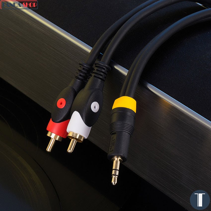 Cáp audio 3.5mm sang AV JSJ-332 Dây âm thanh chất lượng cao
