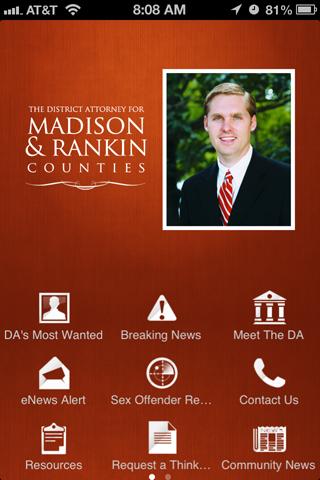 The DA for Madison Rankin Co