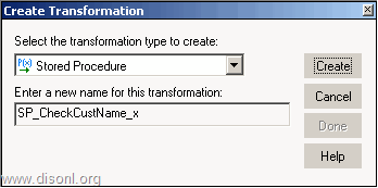 Informatica PowerCenter Stored Procedure Transformation