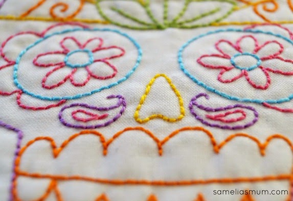 Sugar Skull Embroidery 3