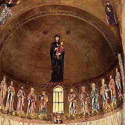 49 - Virgen con el niño en el abside de la Catedral de Torcello en Sicilia