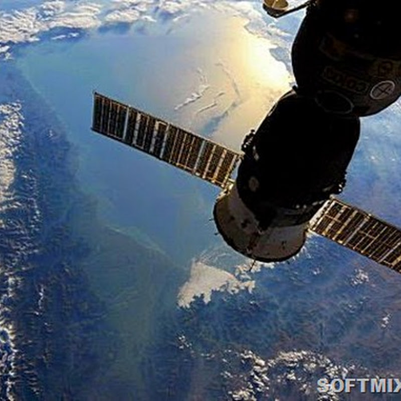 Как выглядит Россия из космоса?