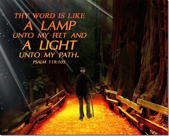 Word- Lamp to Feet & Light to Path