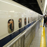 shinkansen in Nagoya, Japan 