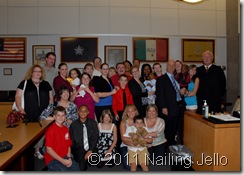 Everyone who came to supports us on adoption day!