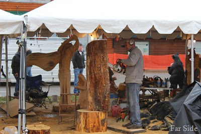 Chain saw carvers