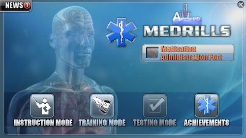 Android application Medrills: Medication Port screenshort