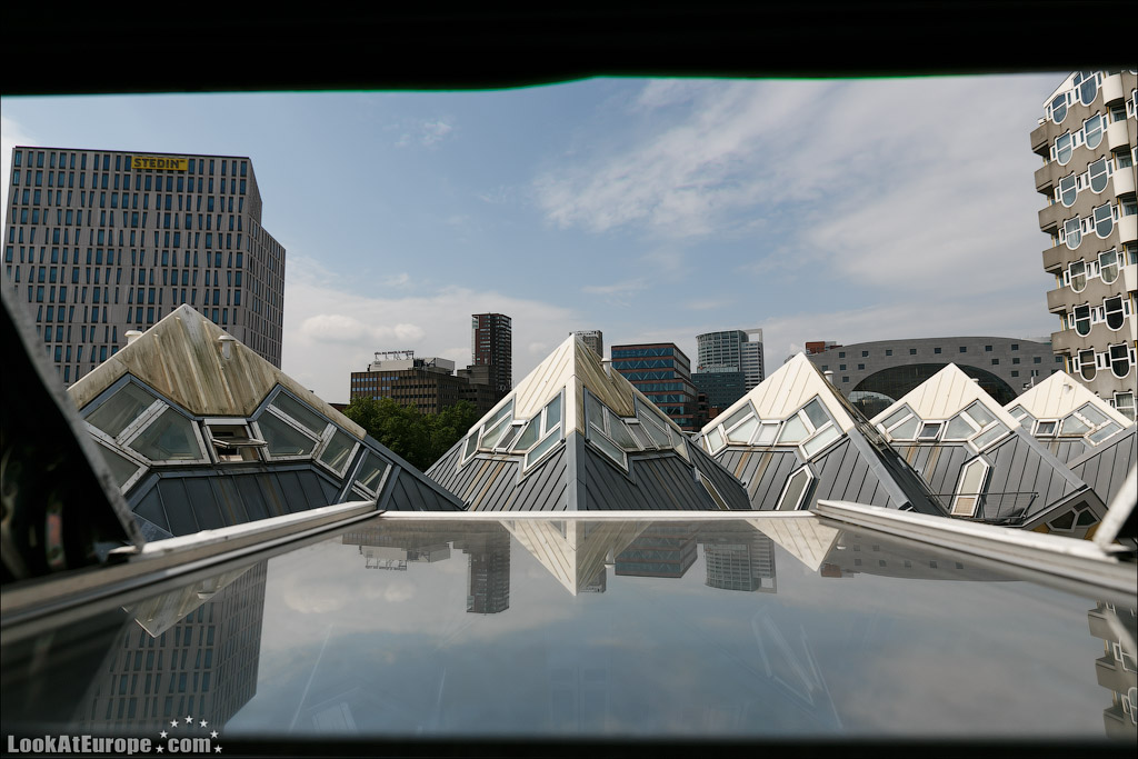 LookAtEurope.com - Кубические дома в Роттердаме | Holland, Kubuswoningen in Rotterdam