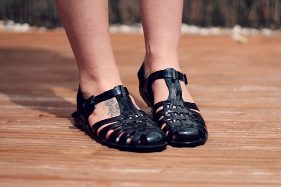 new look jelly shoes asos