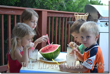 rootbeer floats and watermelon 005