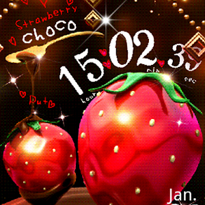 Strawberry Choco LiveWallpaper