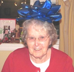 12.25.2011 ma with bow on her head