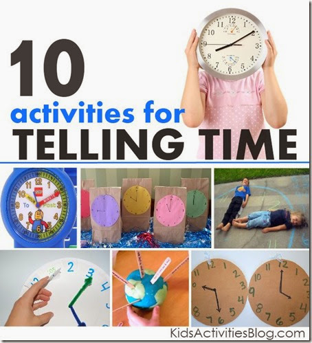 Clock Activities for kids - Here are 10 really fun, hands on kids activities for teaching kids how to tell time! Great for preschool, kindergarten, 1st grade, 2nd, grade, and even 3rd grade kids! Clock Activities for kids - Here are 10 really fun, hands on kids activities for teaching kids how to tell time! Great for preschool, kindergarten, 1st grade, 2nd, grade, and even 3rd grade kids!
