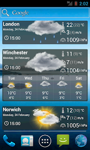 StormWeather Widget PRO Screenshots 0