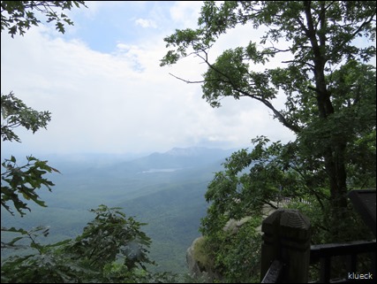 North Carolina mountain overlook